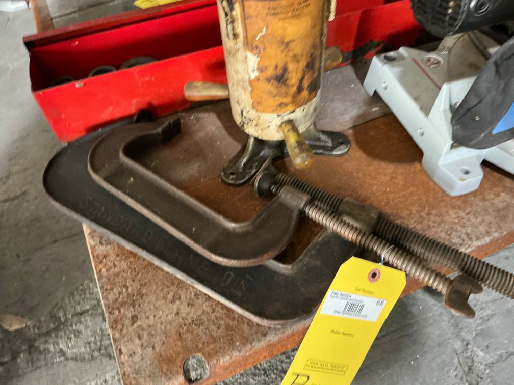 Ken Tool G-80 Bearing Packer, 10" C-Clamp and 6" C-Clamp