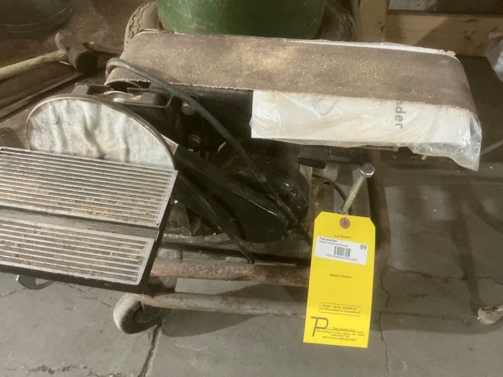 MDC 4" Belt and 6" Disc Sander - Model: MDS-46, 1/2Hp