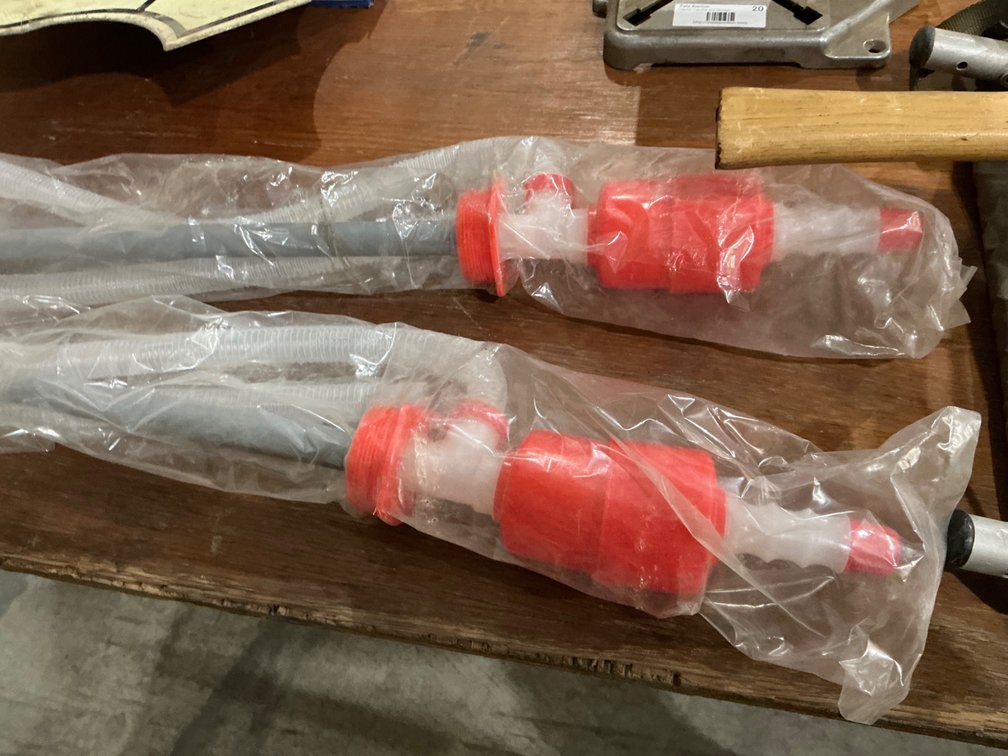 (2) Plastic Siphon Pumps