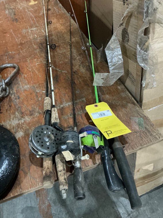 (5) Assorted Fishing Poles - See Description For Details