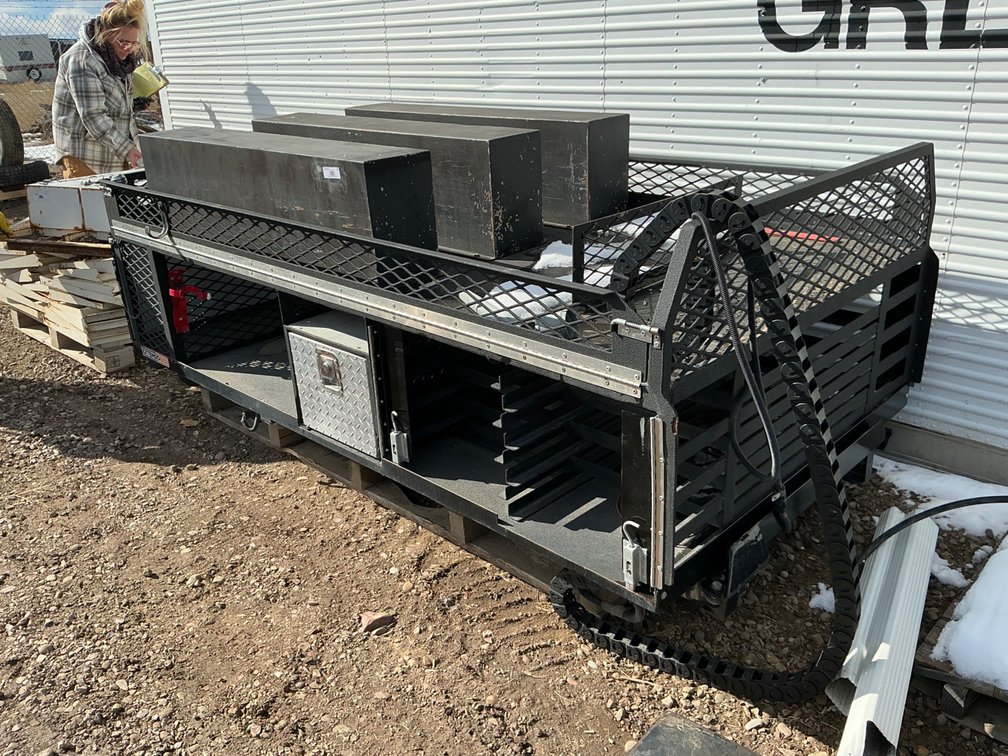 ExtendoBed Truck Bed Slide - Model: EB-1290, Serial: E-6895, 1200Lb Load Capacity