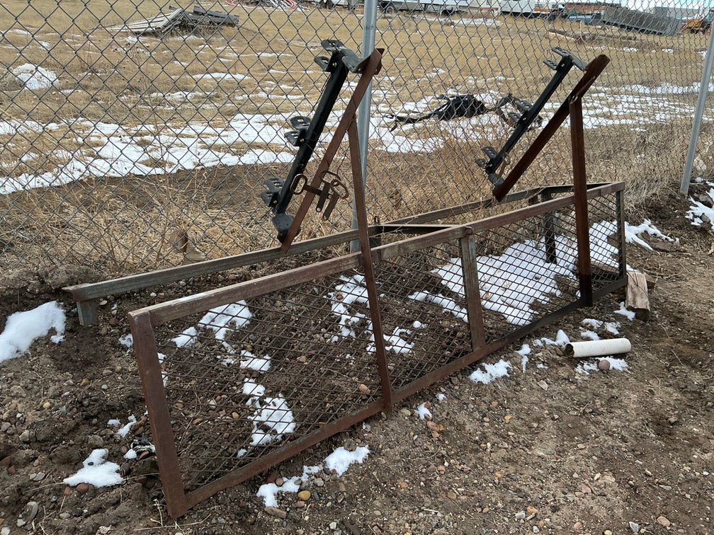 Custom Built Lawn Tools/Equipment Rack - 7'10"L x 18.5"D