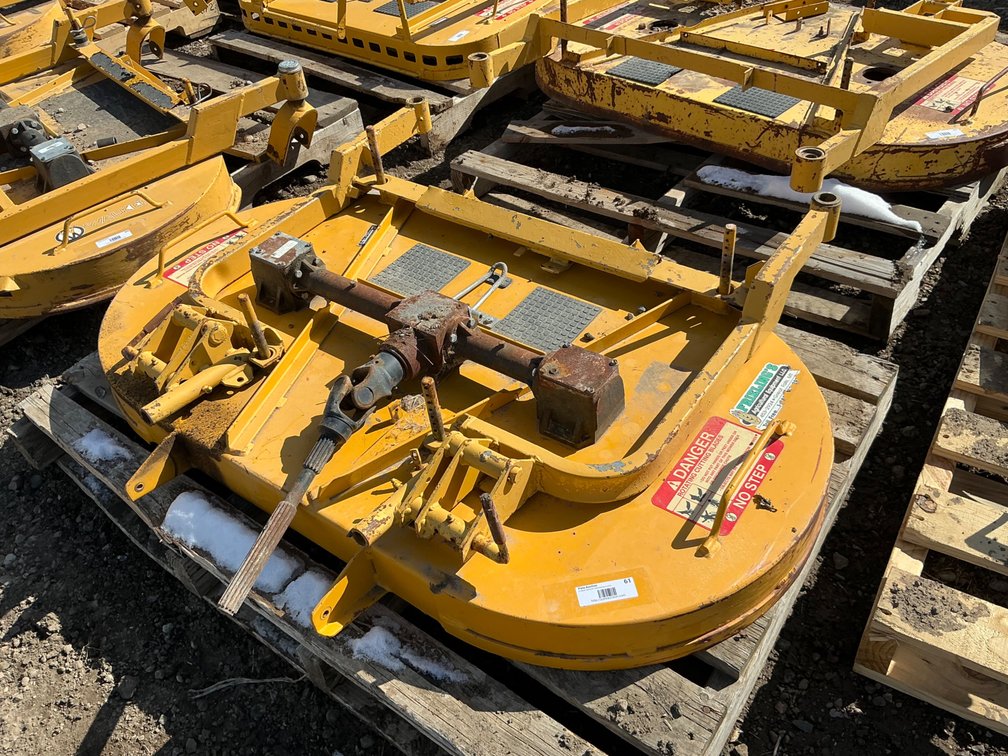 Walker 48" Zero Turn Mower Deck - Serial: D-15 133591 (Missing Deck Caster Wheels and Wheel Forks)