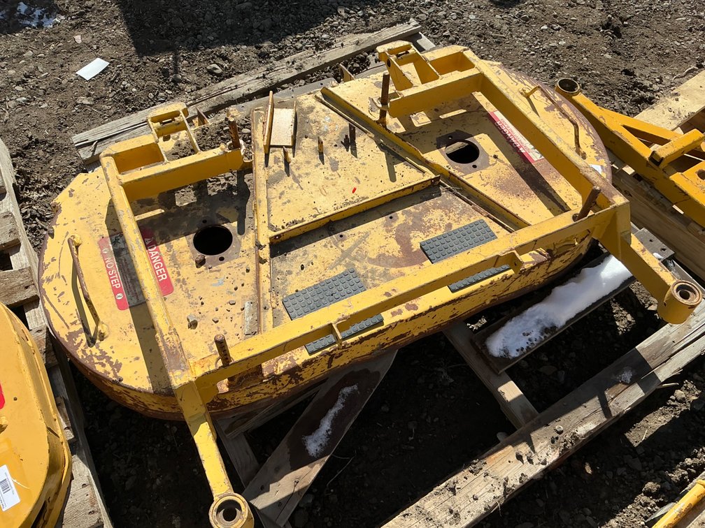 Walker 48" Zero Turn Mower Deck - (Missing Wheel Forks, Missing Deck Caster Wheels, Missing Gear Box Assembly and PTO Shaft)