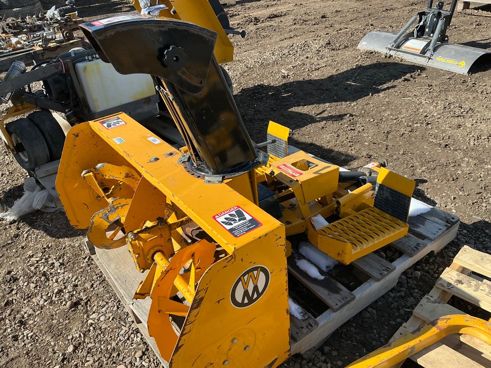 Walker Snow Blower Implement - Model: 6670-1, PTO Driven, 42" Cut Path