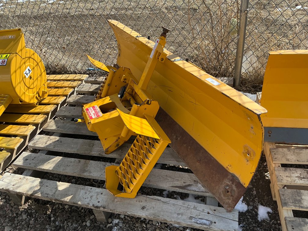 Walker Dozer Blade - 60" and Walker Stand On Frame Attachment