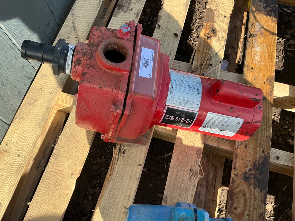 Red Lion Pump - Model: RCSP-100, 115V, 1-1/2"