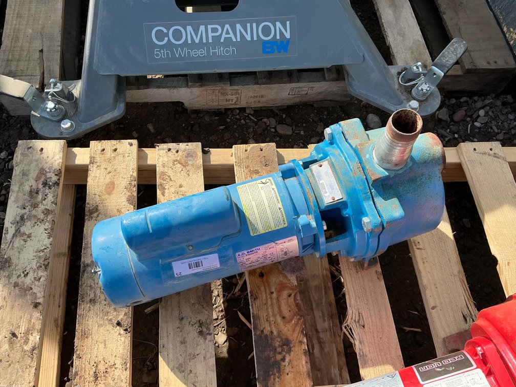 AO Smith Pump - Model: GT20, 2Hp, 230V, 1-1/2"