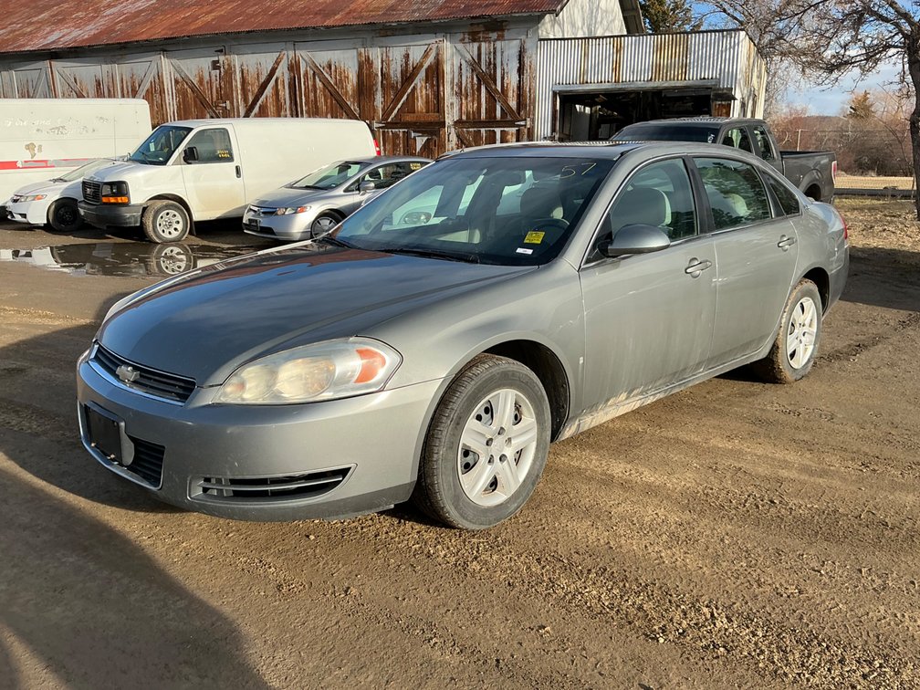 2008 Chevrolet Impala Passenger Car (Vehicle Runs - Needs New Shocks, Struts and Has Oil Leak In Engine)