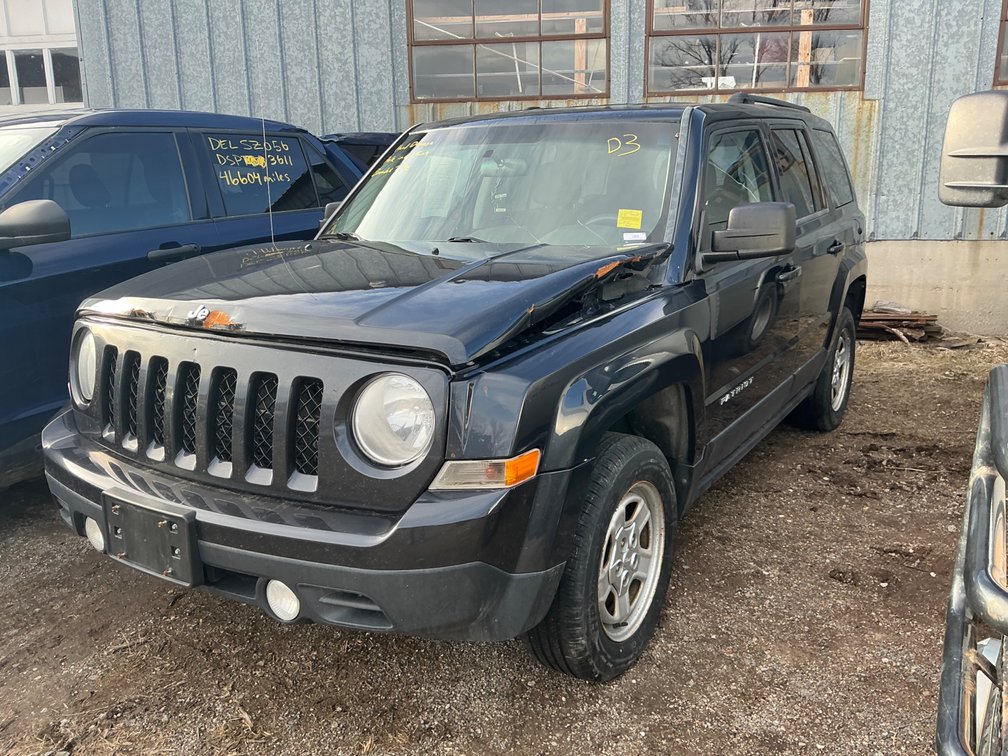 2014 Jeep Patriot Multipurpose Vehicle (MPV), VIN #: 1C4NJRBB3ED729146 (BRANDED TITLE OWNER RETAINED, FRONT DAMAGE, HOLE IN GAS TANK, Engine Runs)