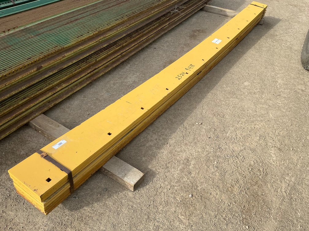 (10) Wear Bars - 12'L x 8"W