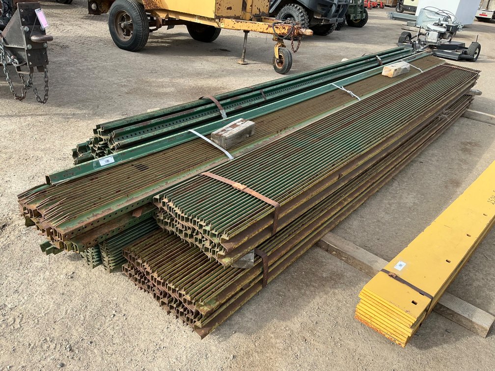 (7) Assorted Bundles Of Sign Posts - (5) Bundles Are 14'L and (2) Bundles Are 16'L