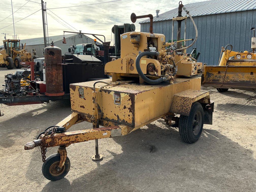 1985 Acker Drilling Trailer - Model: 25048-103, Serial: 8116, Wisconsin 2-Cylinder Engine, Showing 22378 Hours (DRILL HAS NOT RAN IN A COUPLE OF YEARS, ISSUES TO GET STARTED AND KEEP RUNNING)