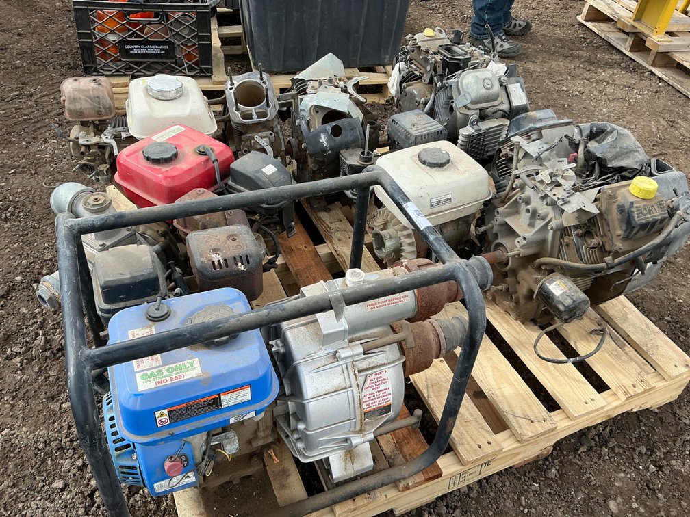 Pallet: Assorted Pumps and Motors - See Description For Details