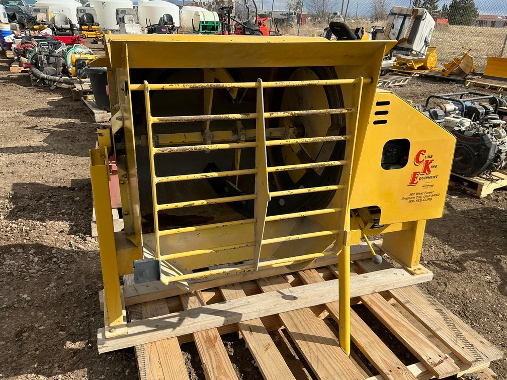 Curb King Equipment Concrete/Curbing Mixer - Model: 601, Honda GX160 Engine, Rope Start Pulls Free, Per Owner - Used 3 Times, Purchased In 2024