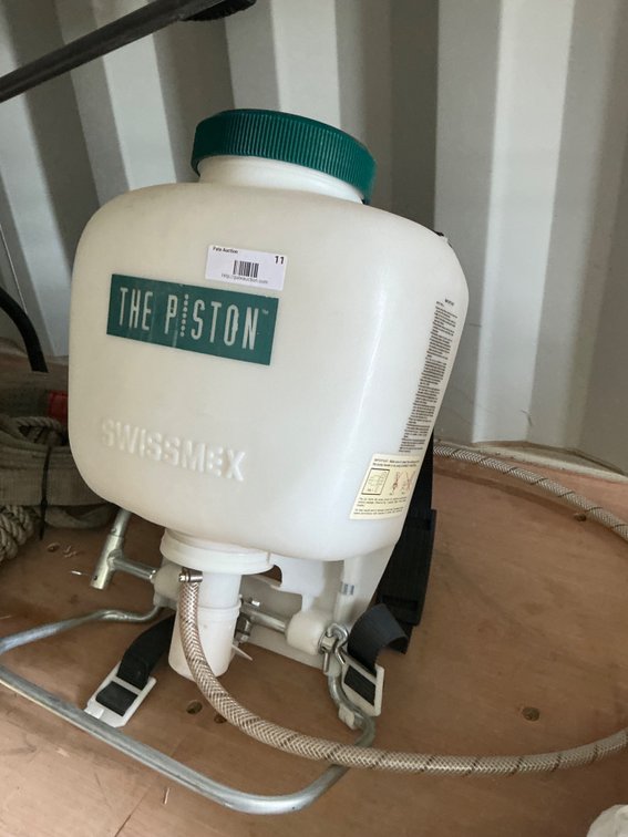 Swiss Mex "The Piston" Hand Pump Back Pack Sprayer