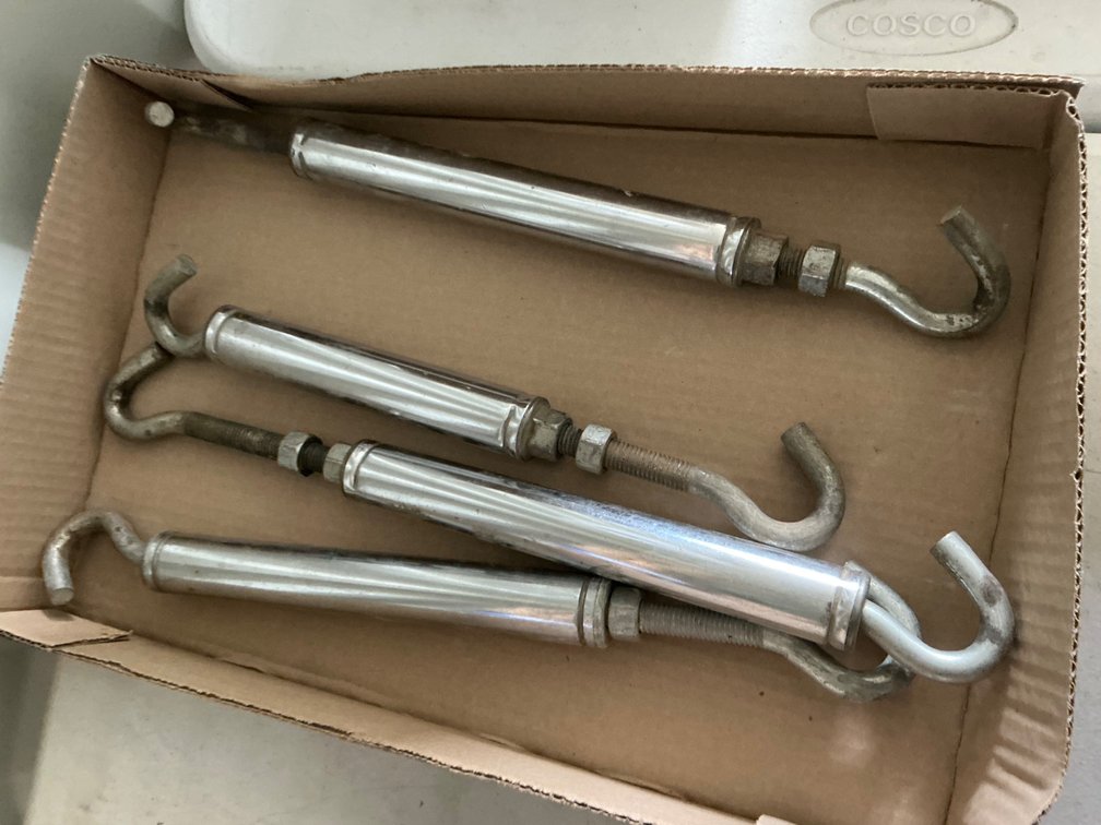 (4) Pickup Bed Camper Tie Downs