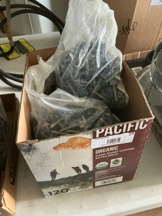 (4) Bags Of Ocean Blue 1-1/2" #14 Screws For Metal Roofing and Siding - (3) Bags Are Unopened with (250) Screws Per Bag and (1) Bag Opened With Approximately (200) Screws In Bag, So Approximately (950) Screws Total