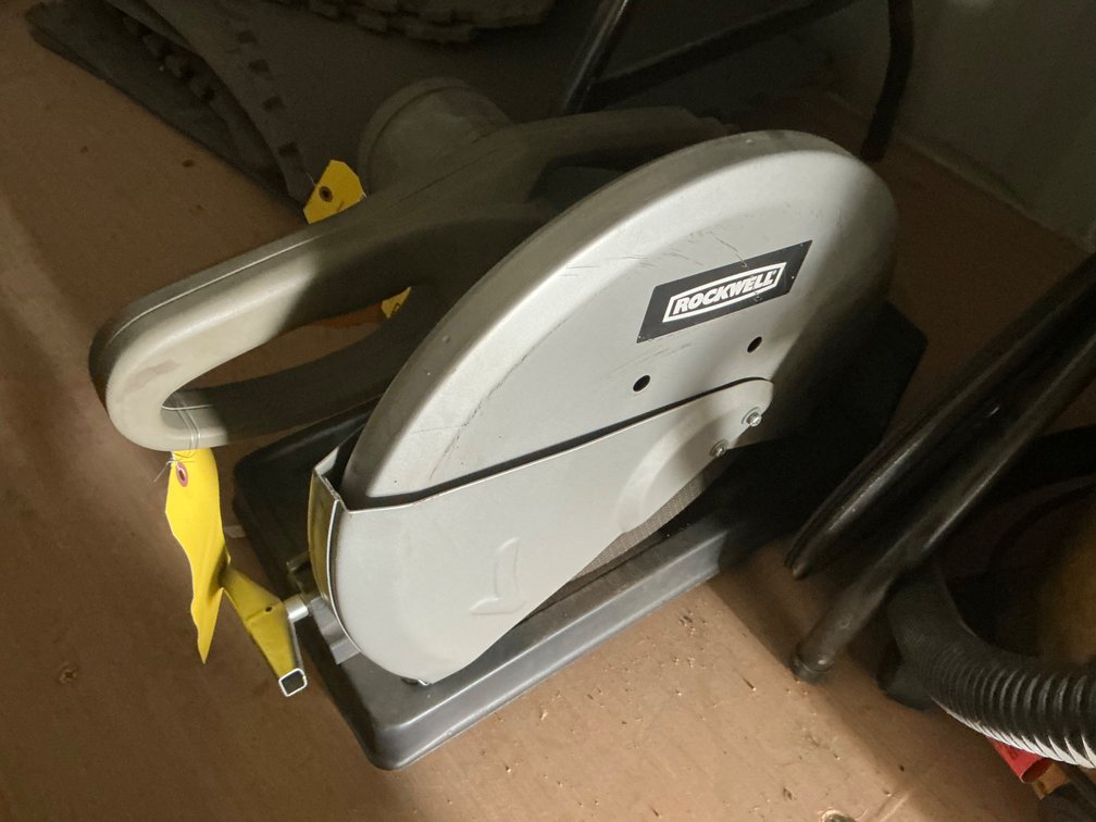 Rockwell Electric Chop Saw with (4) Spare Blades