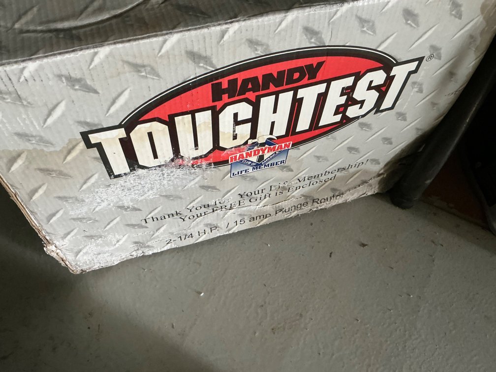 Handy Toughest 2-1/4Hp Electric Plunge Router (Unused) - Model: M1R - DQ03 - 12