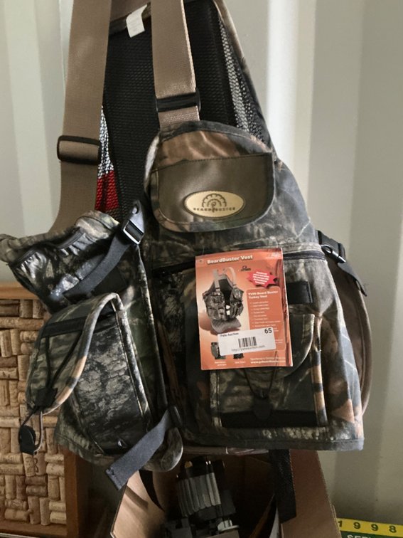 Beard Buster TV09 Turkey Vest with Seat