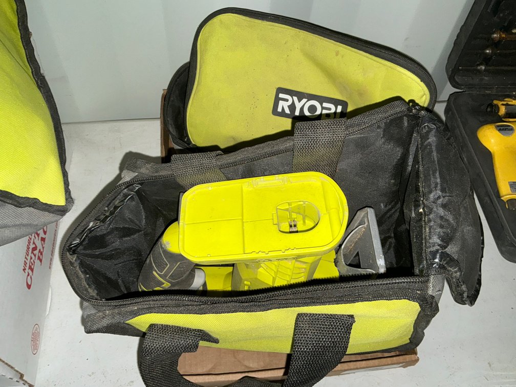 Ryobi P570 Multi Tool with Bag and Ryobi P5231 Cordless Jig Saw with Bag (No Batteries, No Chargers)