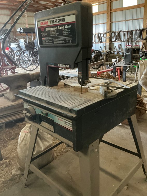 Craftsman 12" Electronic Band Saw - Model: 113.248440, 1-1/8Hp