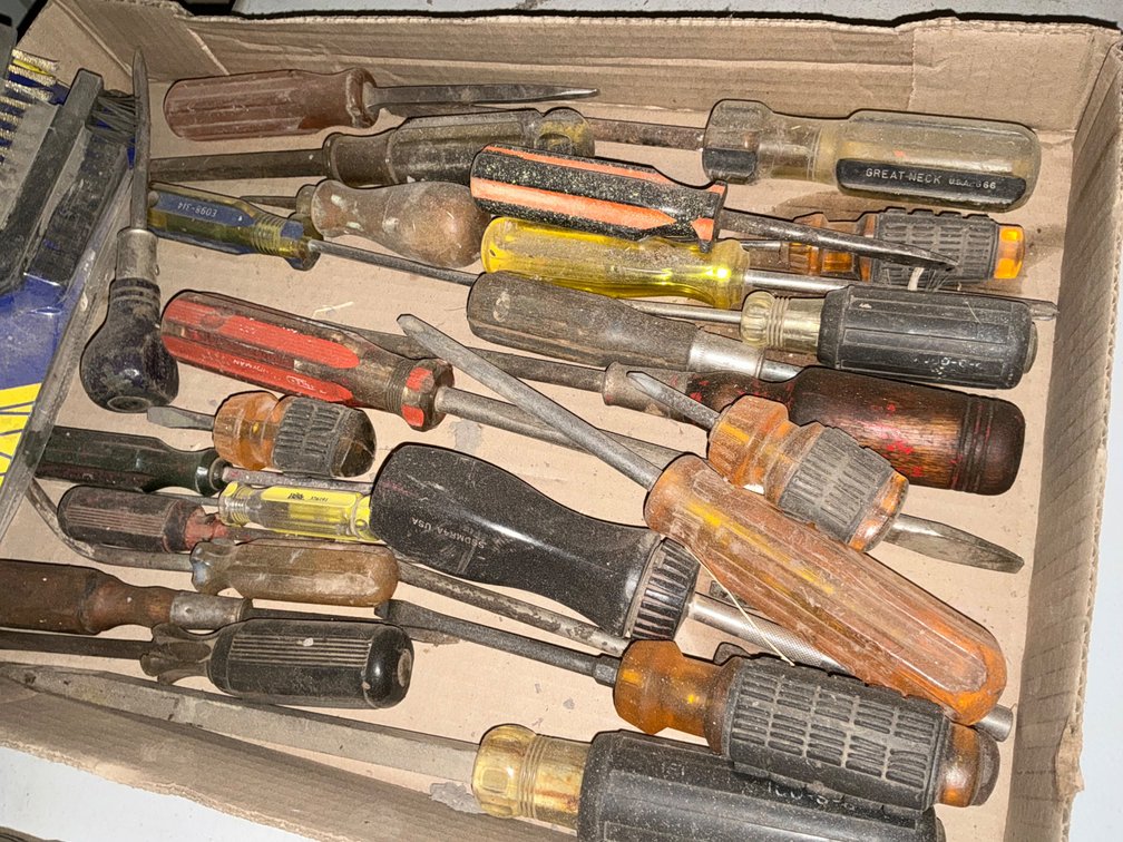Assorted Screwdrivers - Phillips and Flat Head