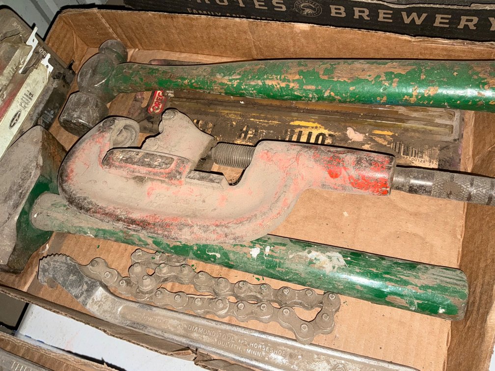 Ridgid Pipe Cutter, Hammers, Sawzall Blades and More