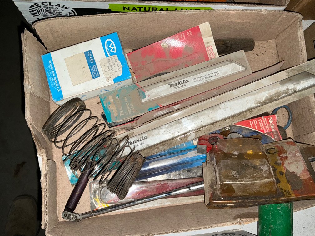 Sawzall Blades, Telescoping Magnet, Hog Rings, Battery Terminal Clamps and More