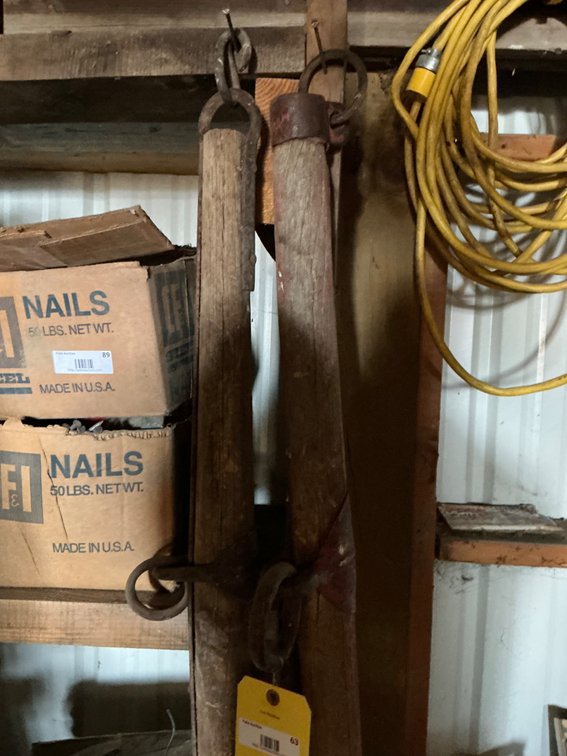 (2) Vintage Single Trees
