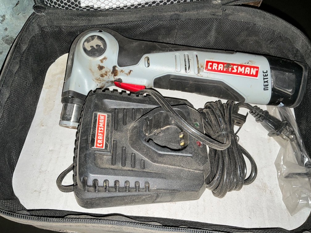 Craftsman Cordless Lithium Ion Auto Hammer with Nextec Diehard Lithium Ion Battery, Charger and Case