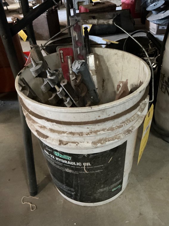 Assorted Wood Drill Bits - Approximately (15) Total, with Bucket