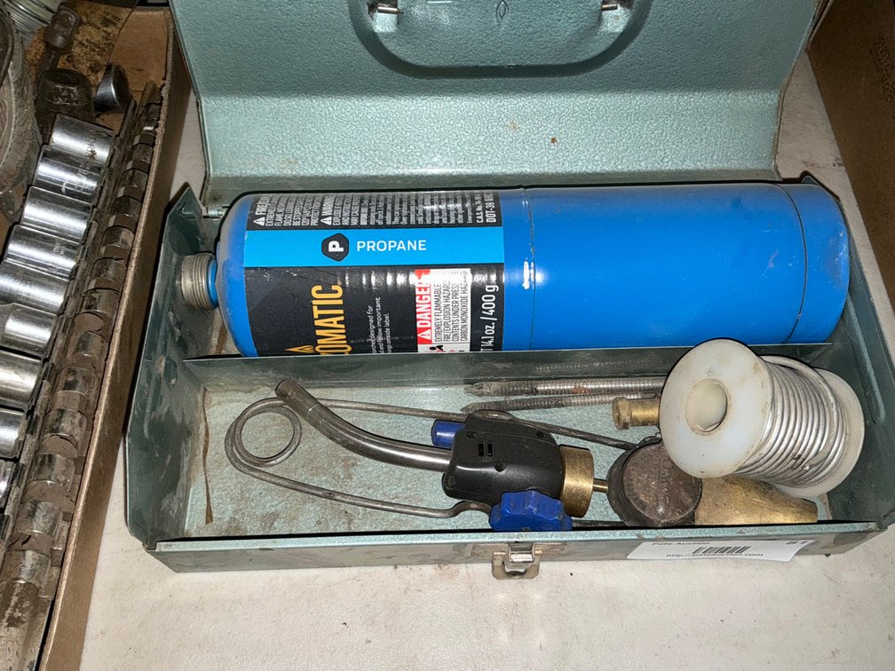 Propane Torch Kit, Solder and Hard Case
