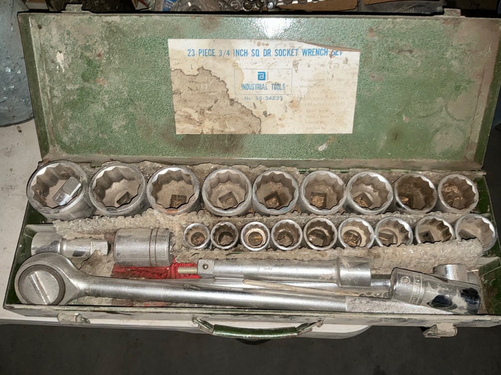 Industrial Tools 23-Piece 3/4" Standard Socket Set