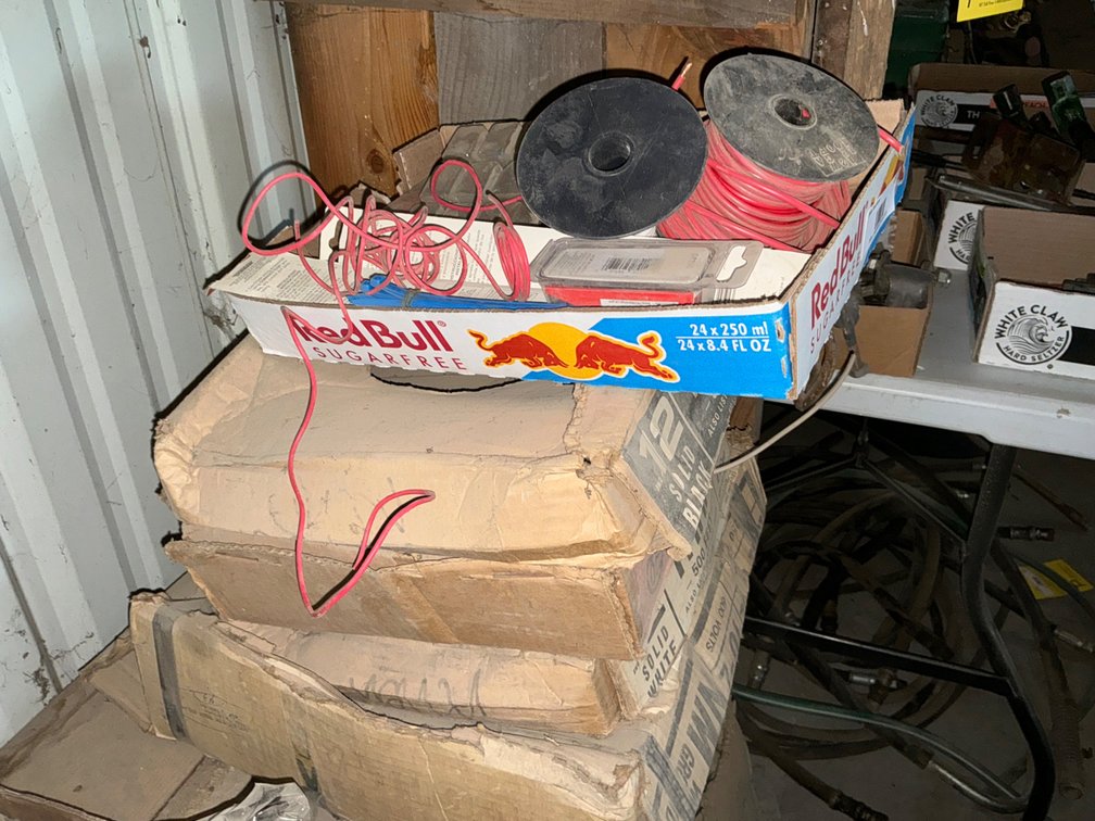 (4) Partial Boxes of Assorted Wire and Miscellaneous Electrical Components/Connectors