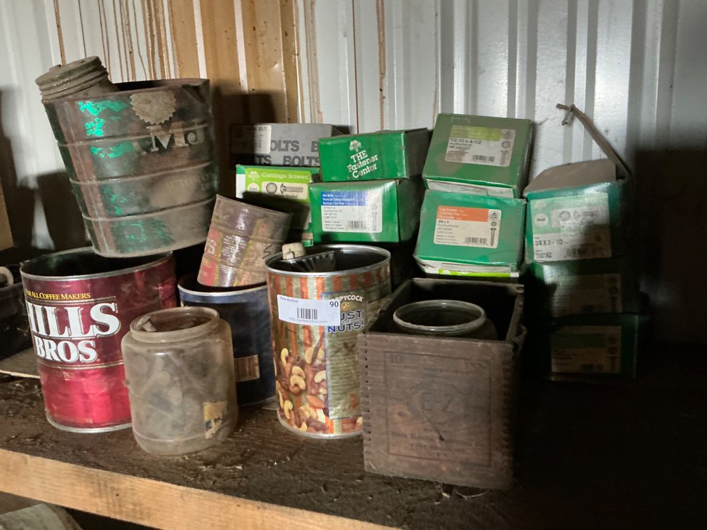 Approximately (20) Containers of Assorted Bolts