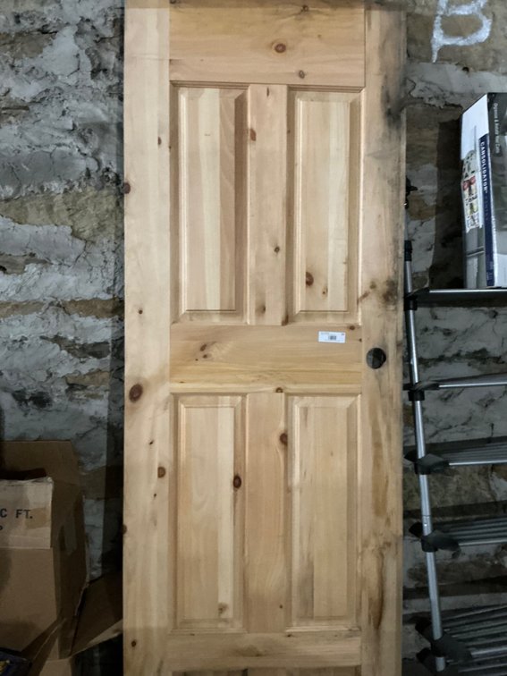 Wooden Door - 80"H x 28"W