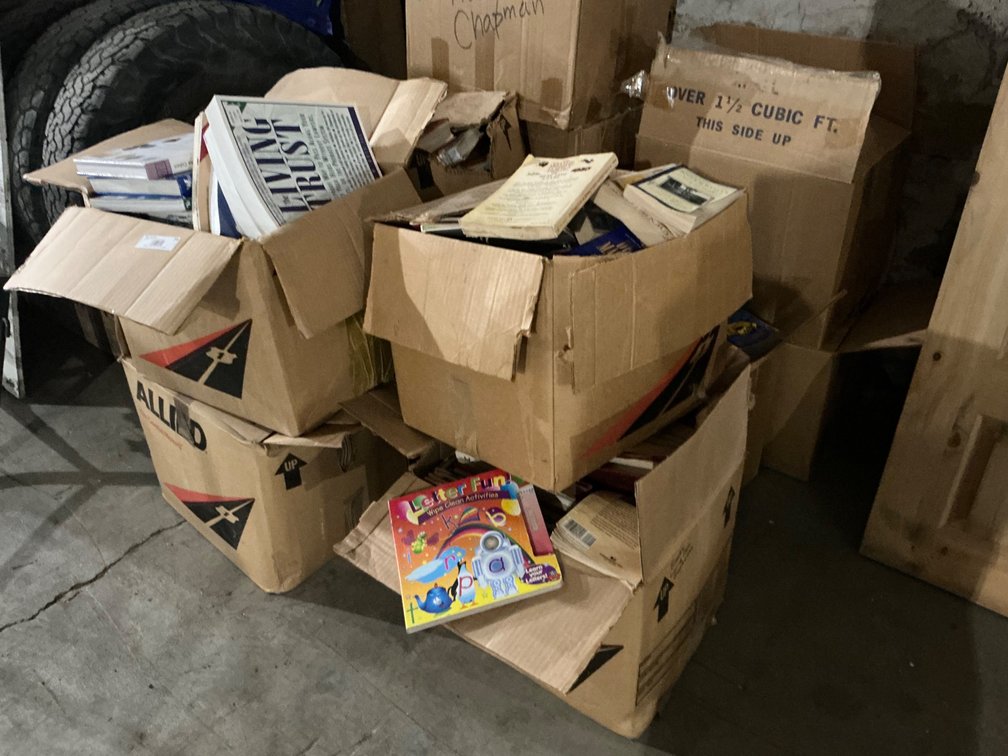(12) Boxes of Assorted Books