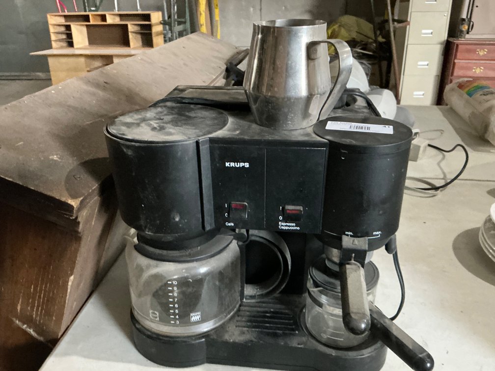 Krups Combination Coffee/Espresso and Cappuccino Machine