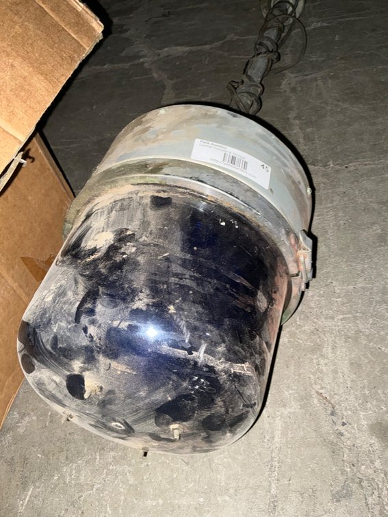 Rotating Blue Light - Converted To 110