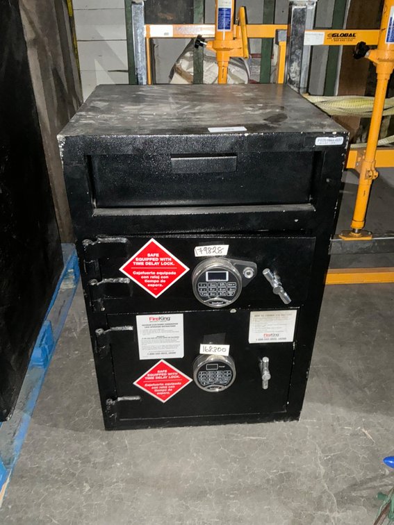 FireKing Depository Safe Equipped with Time Delay Lock and Digital Keypad Combos - Mfg. #: 021-2018, 29"H x 20"W x 20"D