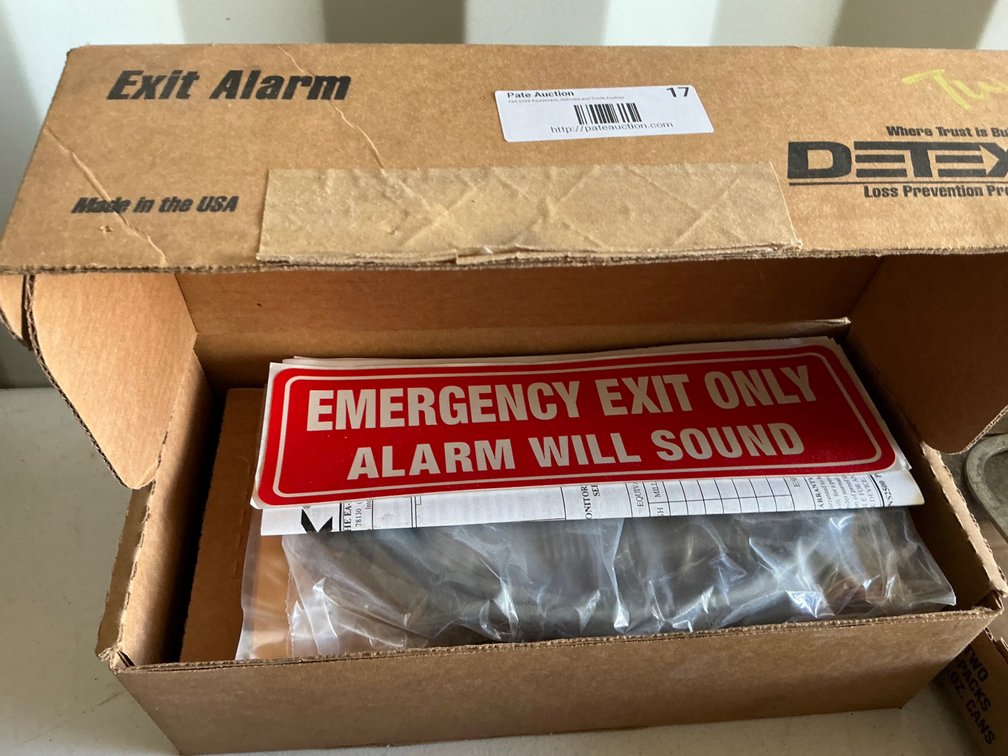 Detex Door Exit Alarm System