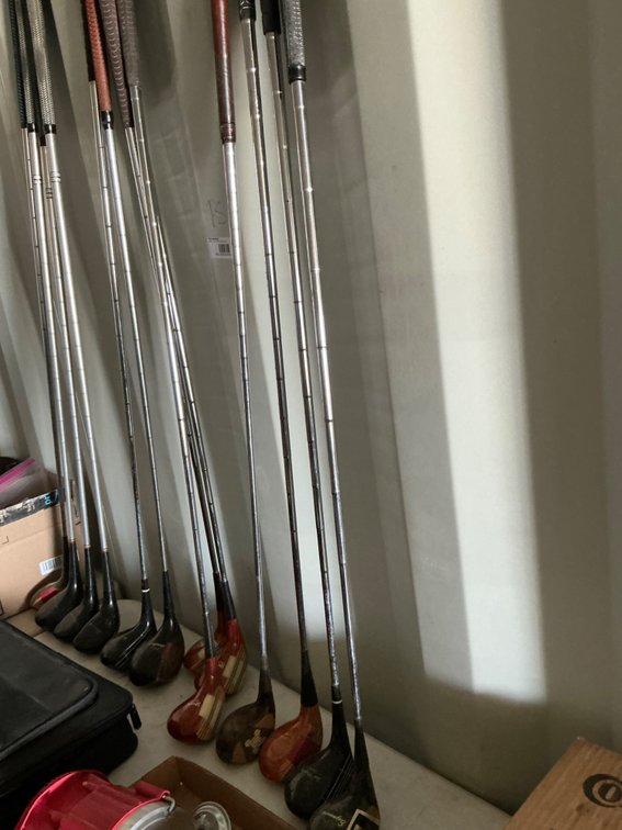 (13) Assorted Golf Clubs - Tourmaster, Wilson, Spaulding, Signature And More