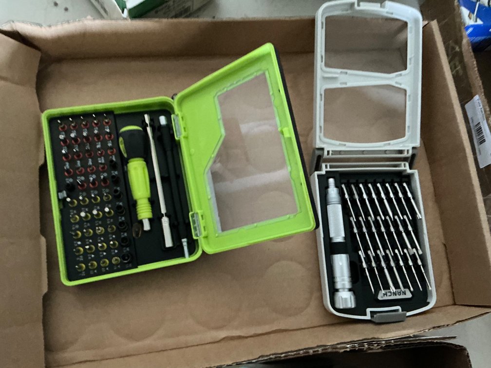 (2) Sets Of Precision Screwdriver Kits