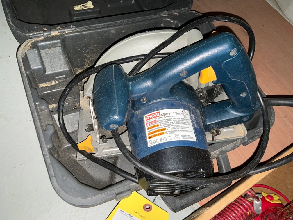 Ryobi 7-1/4" Circular Saw With Case - Model: CSB121
