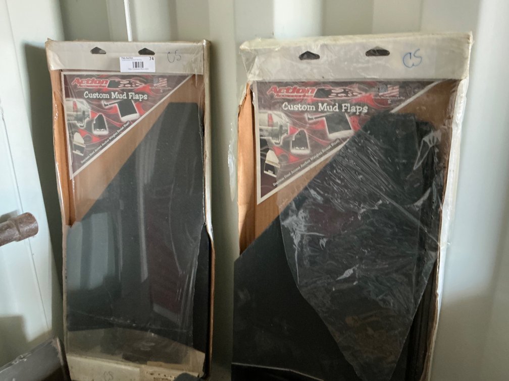 (2) Pairs Of Action Accessories Custom Mud Flaps