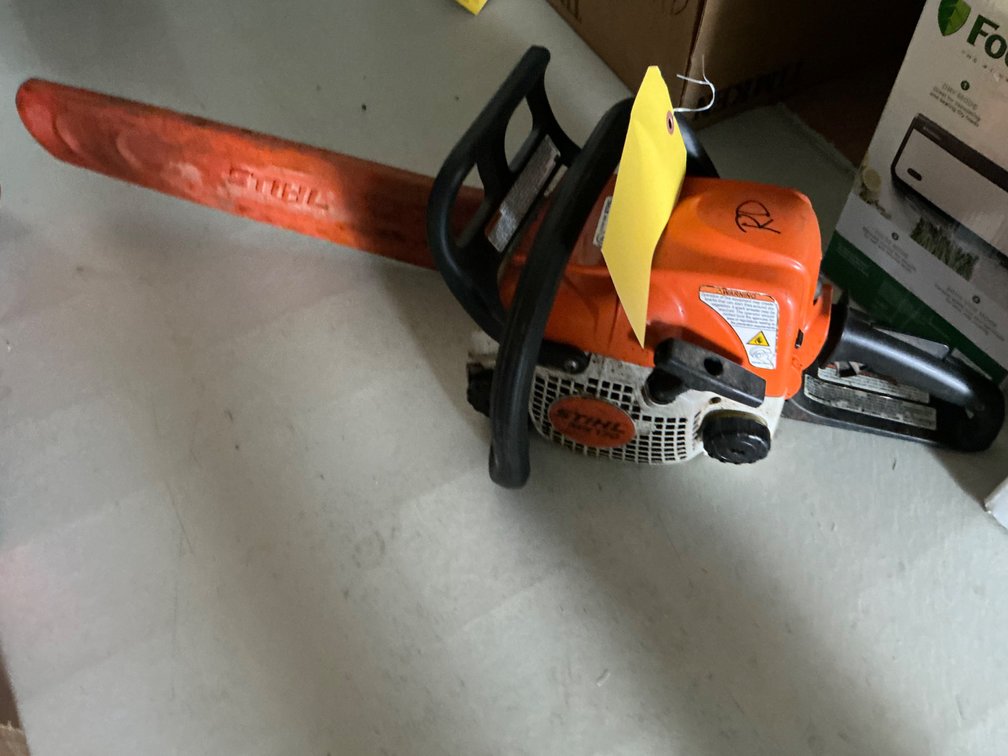 Stihl Chainsaw - Model: MS-170, 16" Bar, Rope Start Pulls Free