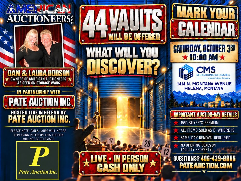 Image for Special Event! Live Storage Vault Auction ~ 44 Vaults Will Be Offered
