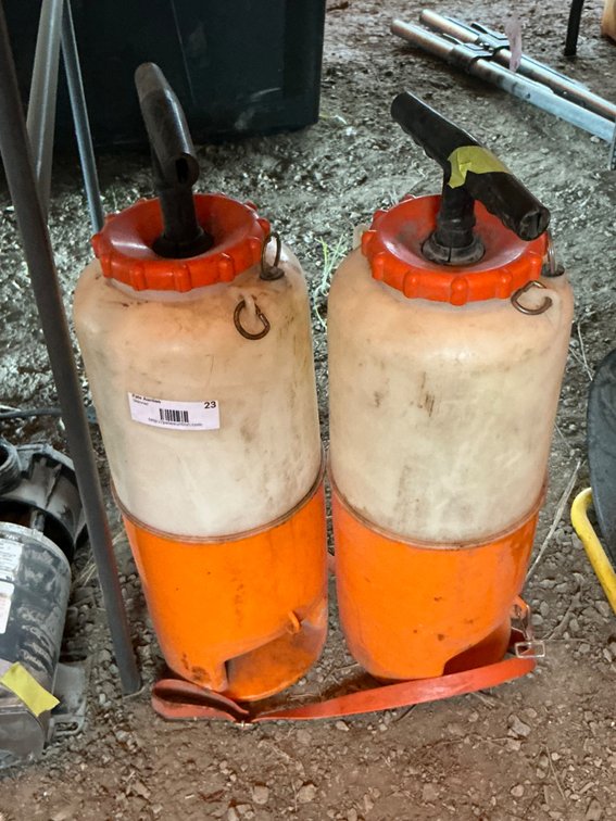 (2) Solo Hand Pump Spray Units - Model: 455, 5-Liter (No Spray Wands Or Hoses)
